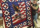Harden honored with Quilt of Valor