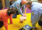 Posse receives CPR/AED training
