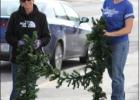 Hanging wreaths